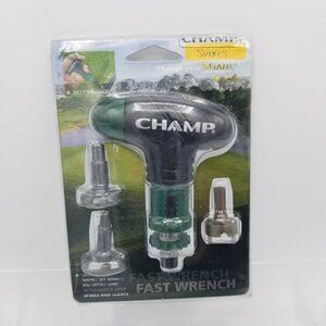 Champ Fast Wrench‎ Includes 3 Different Metal Bits for all Types of Spikes